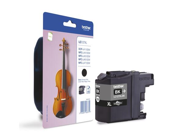 Blekk BROTHER LC127XLBK sort 